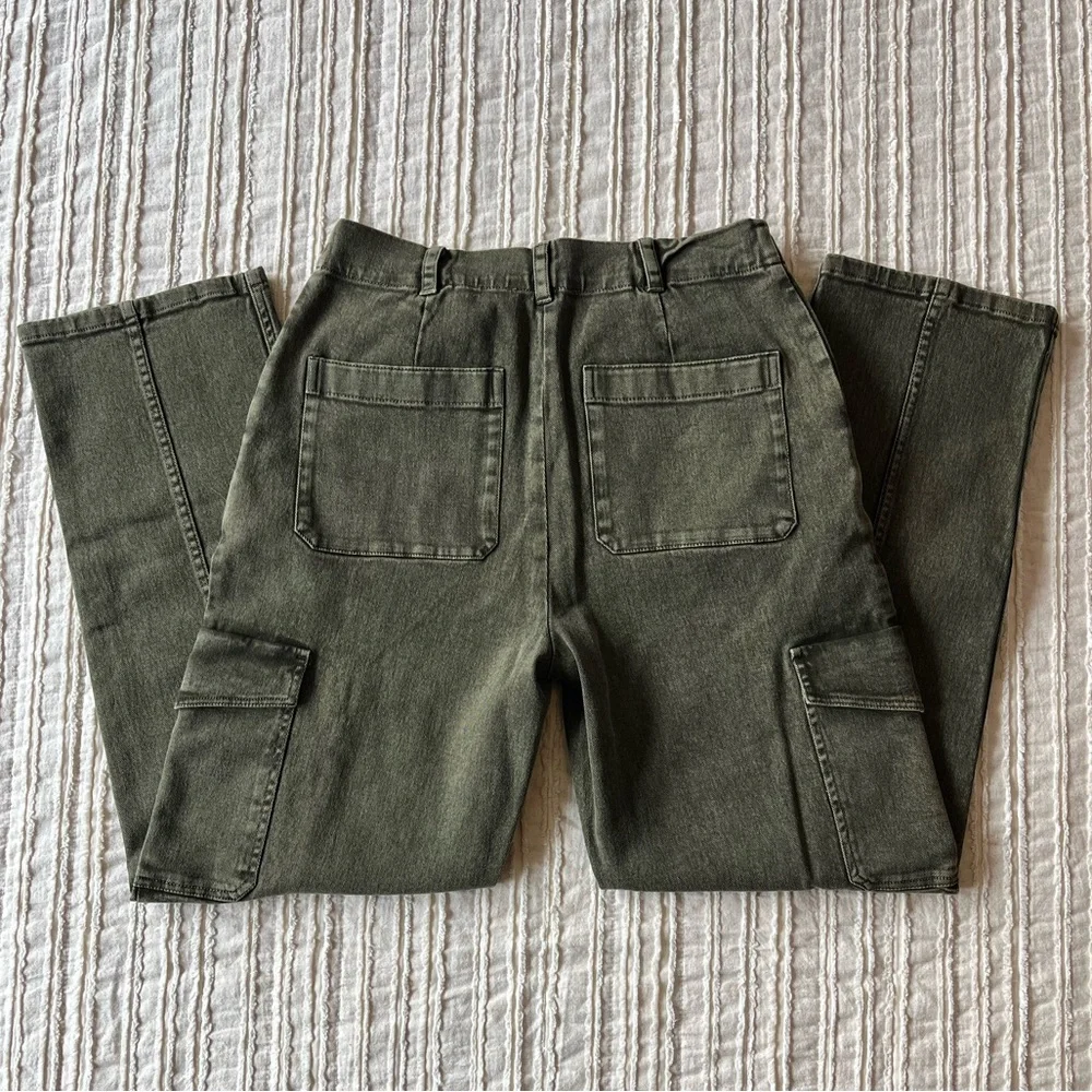 Treasure & Bond Stretch Cotton Cargo Pants - Picture 6 of 7